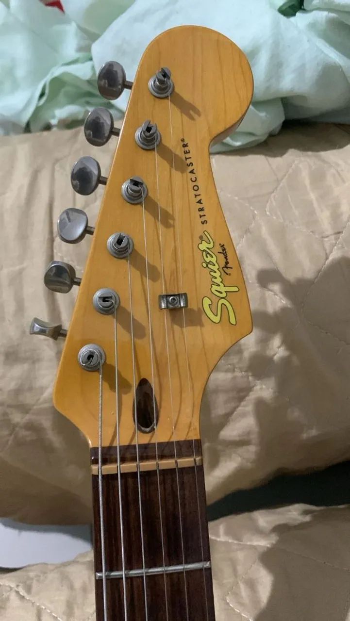 Fender squier clasic vibe com Tex mex ano 2008 escudo perolado  - Foto 3
