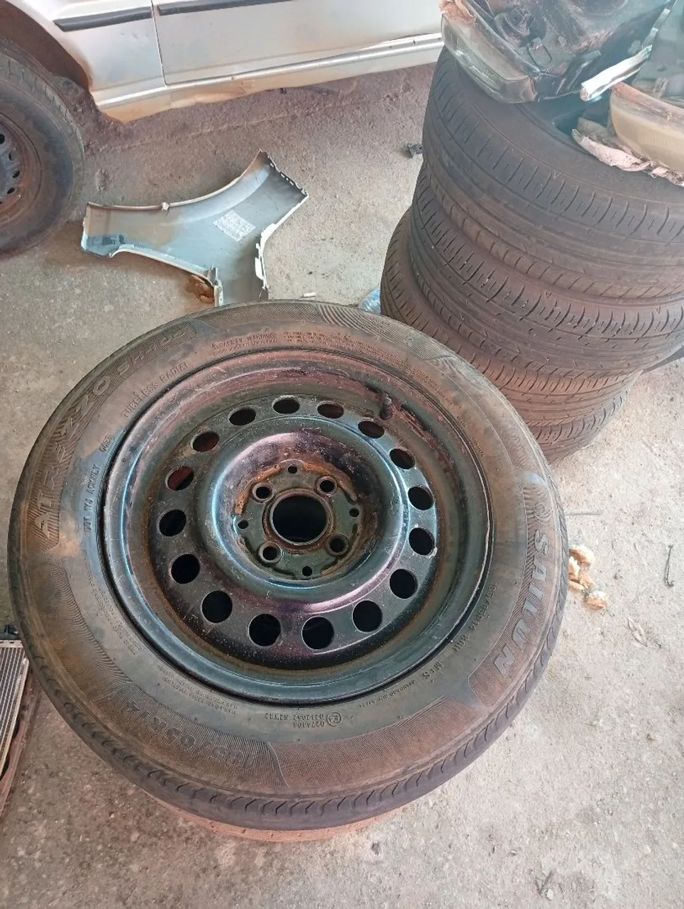 Rodas aro 14 furacão 4x100