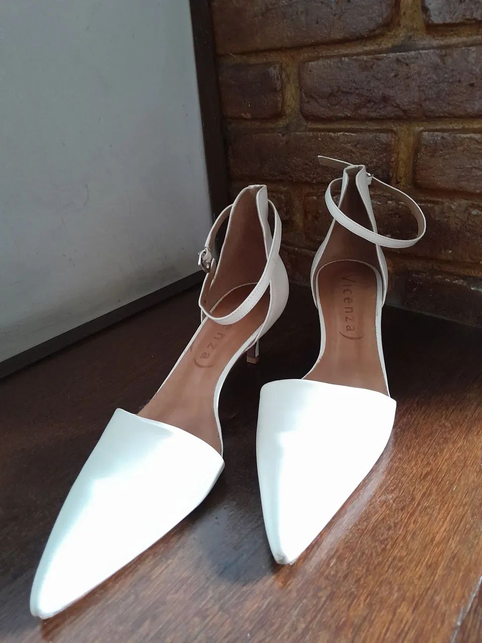 Scarpin branco marca Vicenza  - Foto 3