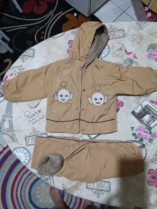 Conjunto de Moletom para Bebê 