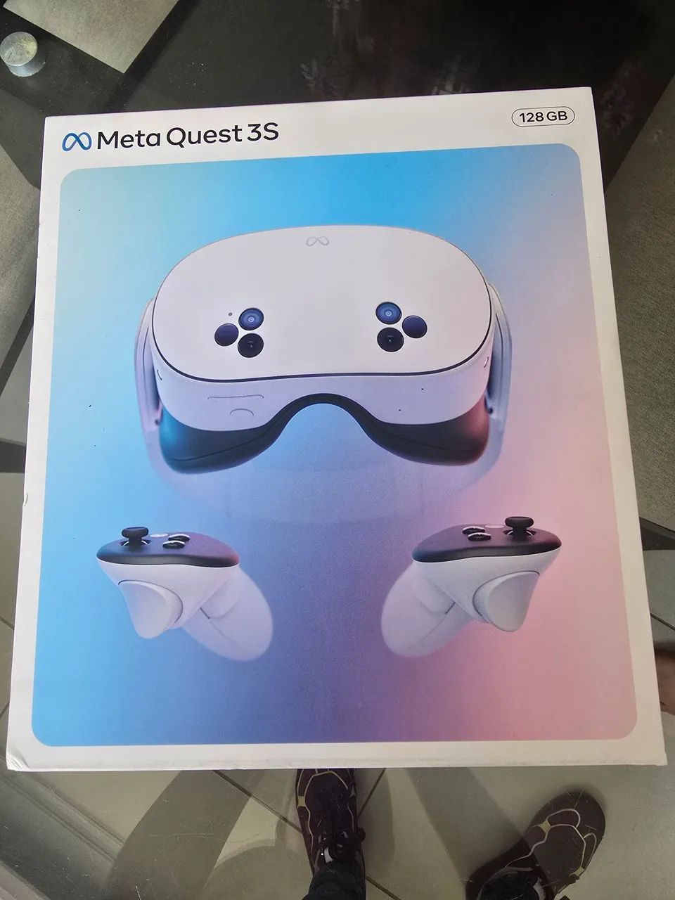 Meta quest 3s 128GB NOVO NA CAIXA - Consoles de Vídeo Game