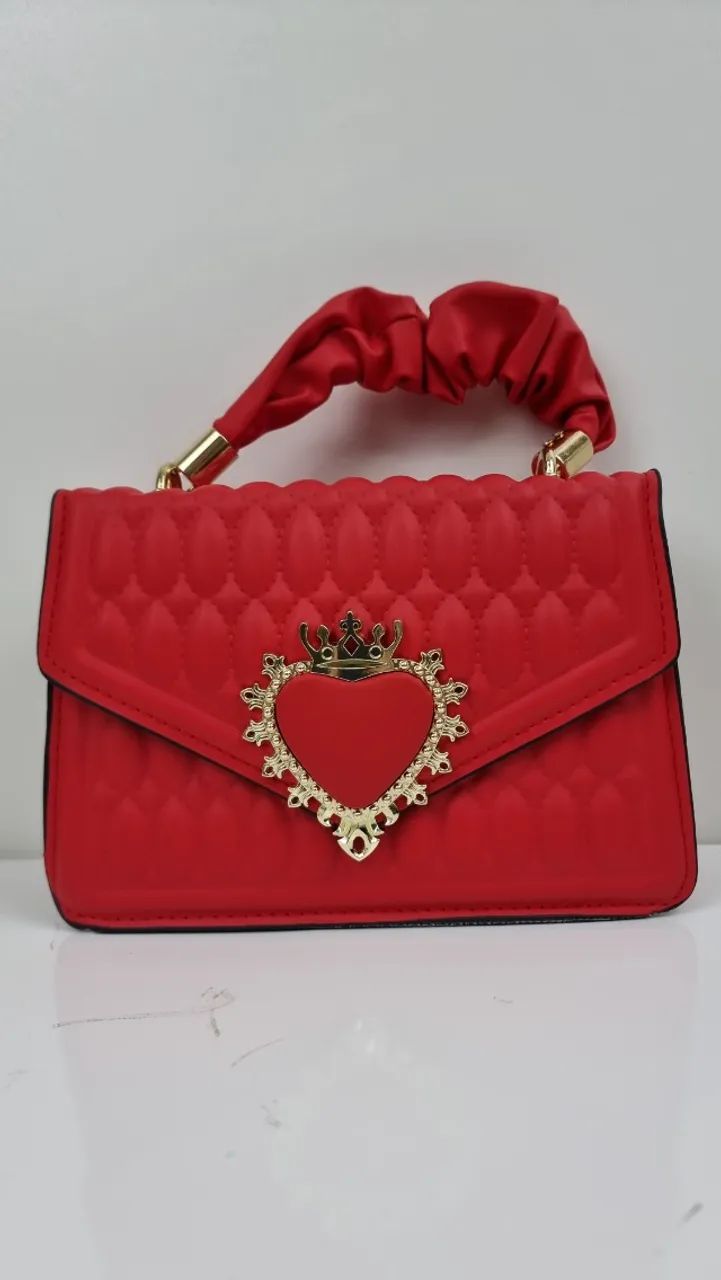Bolsa Coração Vermelha - Foto 3