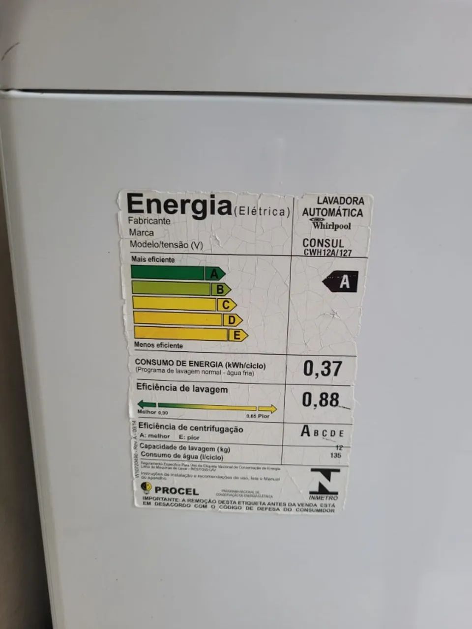 Lavadora Consul 12kg - Foto 4