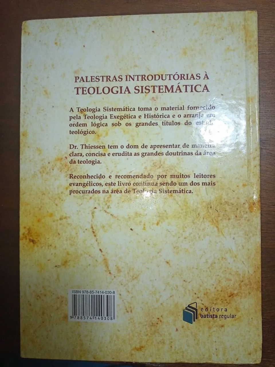 Palestras Introdutórias à Teologia Sistemática - Henry Clarence Thiessen - Foto 5