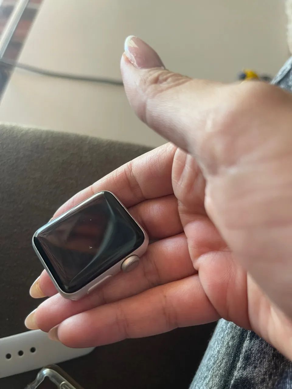 Apple Watch Series 3 - Branco - Foto 4