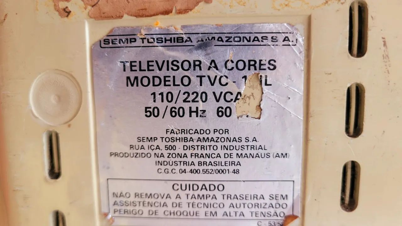 TV Semp Toshiba 10" vintage - Foto 5