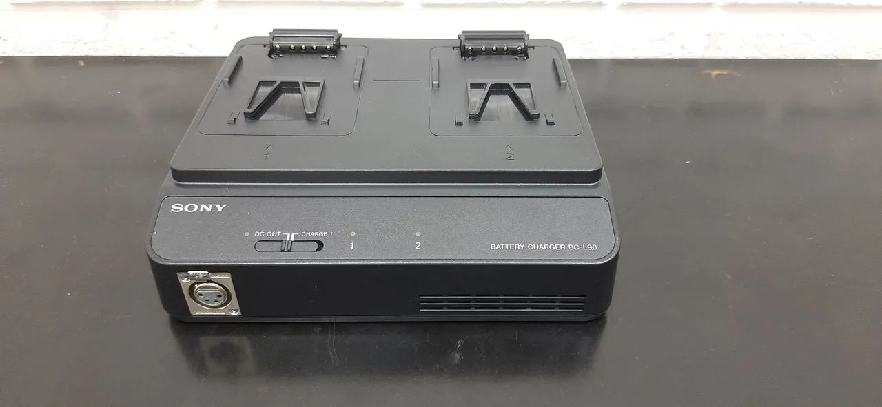 Carregador Sony BC-L90 - Duplo, Profissional - Original - Excelente Estado