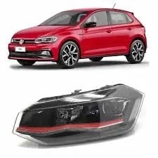 Farol Dianteiro Volkswagen Polo 2020 - Novo Red Line GTI GTS