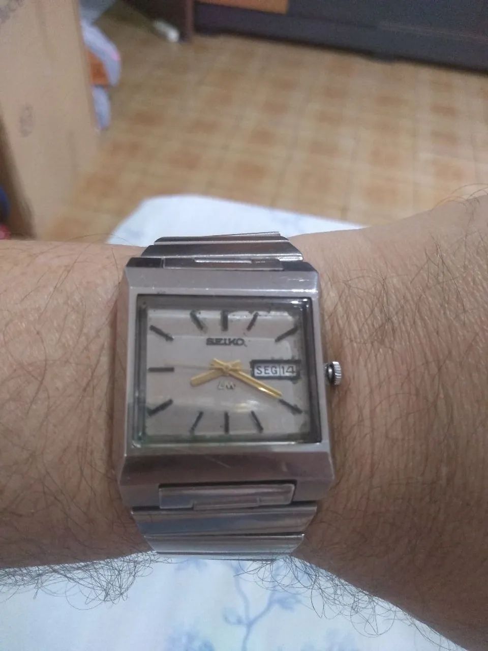 Relógio Seiko lord matic LM automático 5606 raro todo original 