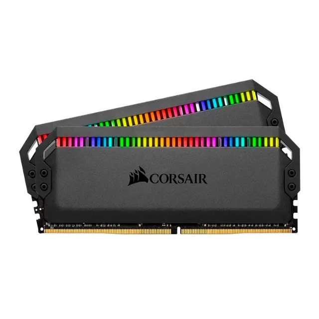 Memoria Corsair Dominator Platinum RGB, 16GB, DDR4, 3600MHz, C18, Preto
