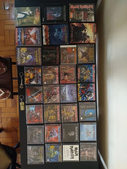 Iron Maiden coleção de cds e dvds e chaveiro  - Foto 2
