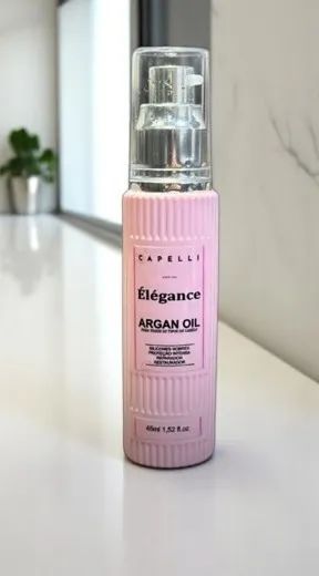 ÓLEO DE ARGAN CAPELLI COSMETICI - TRATAMENTO PROFUNDO PARA TODOS OS TIPOS DE CABELO - Foto 2