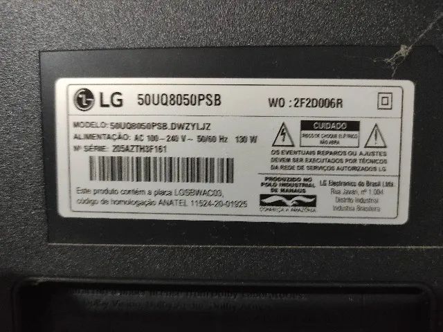 Vendo TV LG 50UQ8050PSB - Foto 2
