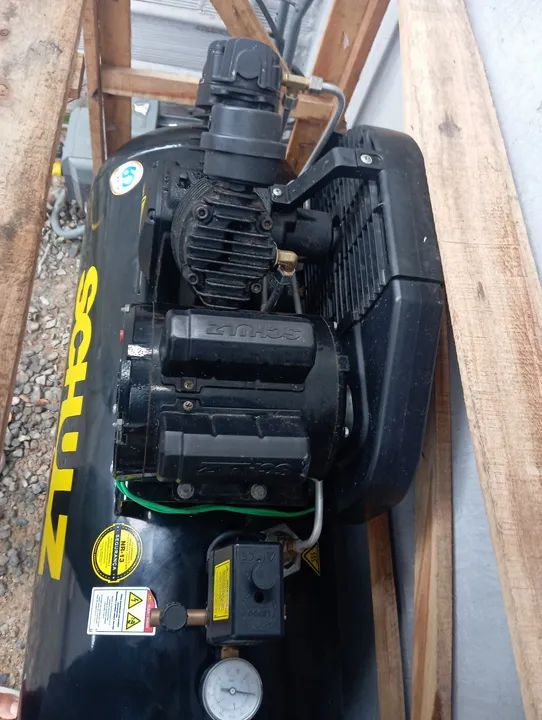 Compressor de ar Schulz CSV 10 - 140 PSI - Novo - Foto 3