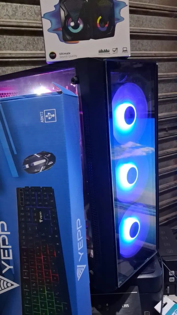 vendo pc gamer completo com garantia