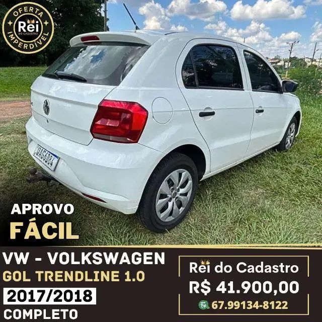 Gol Trendline 1.0 2017/2018 -Completo- R$ 41.900,00 - Rei do Cadastro - Foto 2