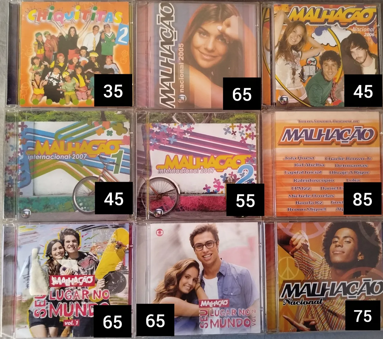 CDs Malhação
