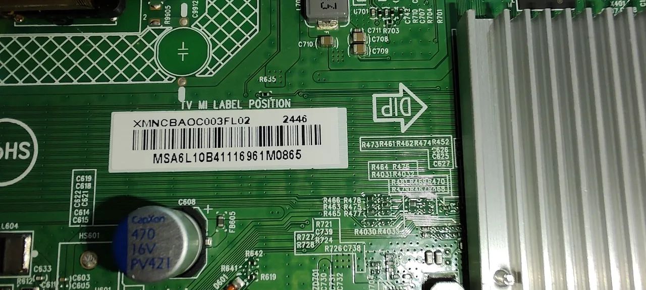 Placa Principal tv aoc 32s5135/78 quase nova - Foto 3