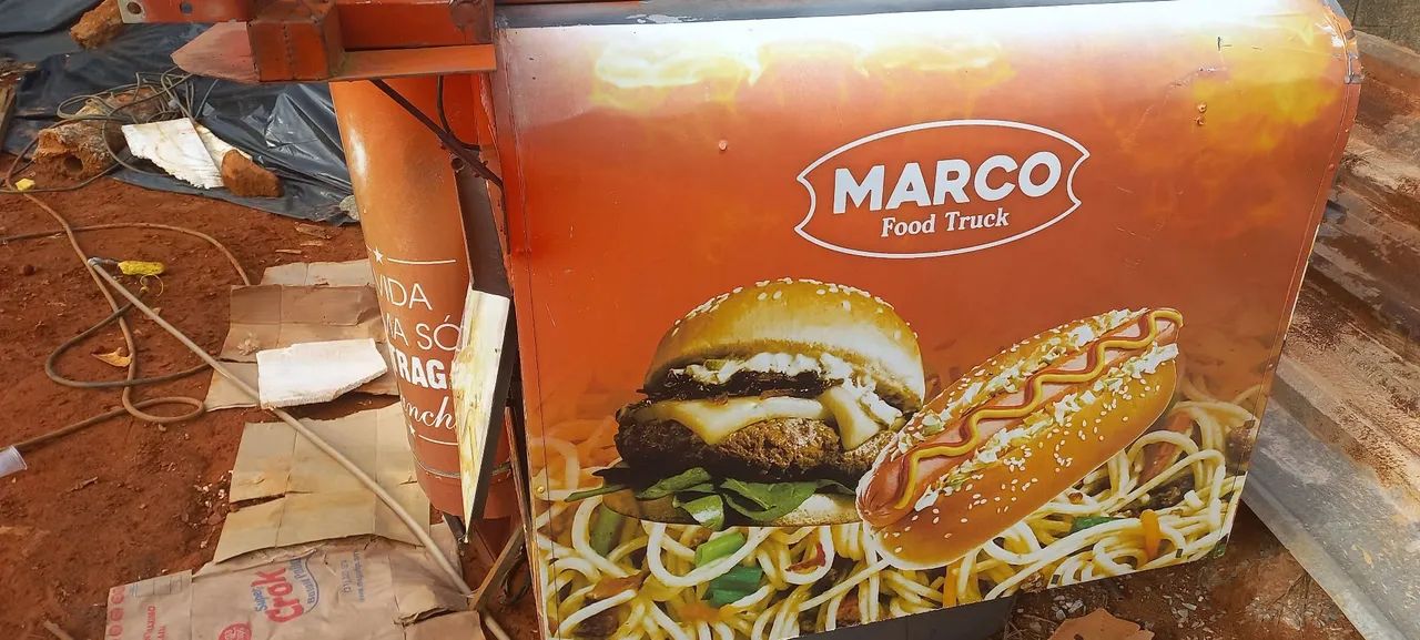 Vende food truck para picape simples. De trabalhar lado de dentro  - Foto 2