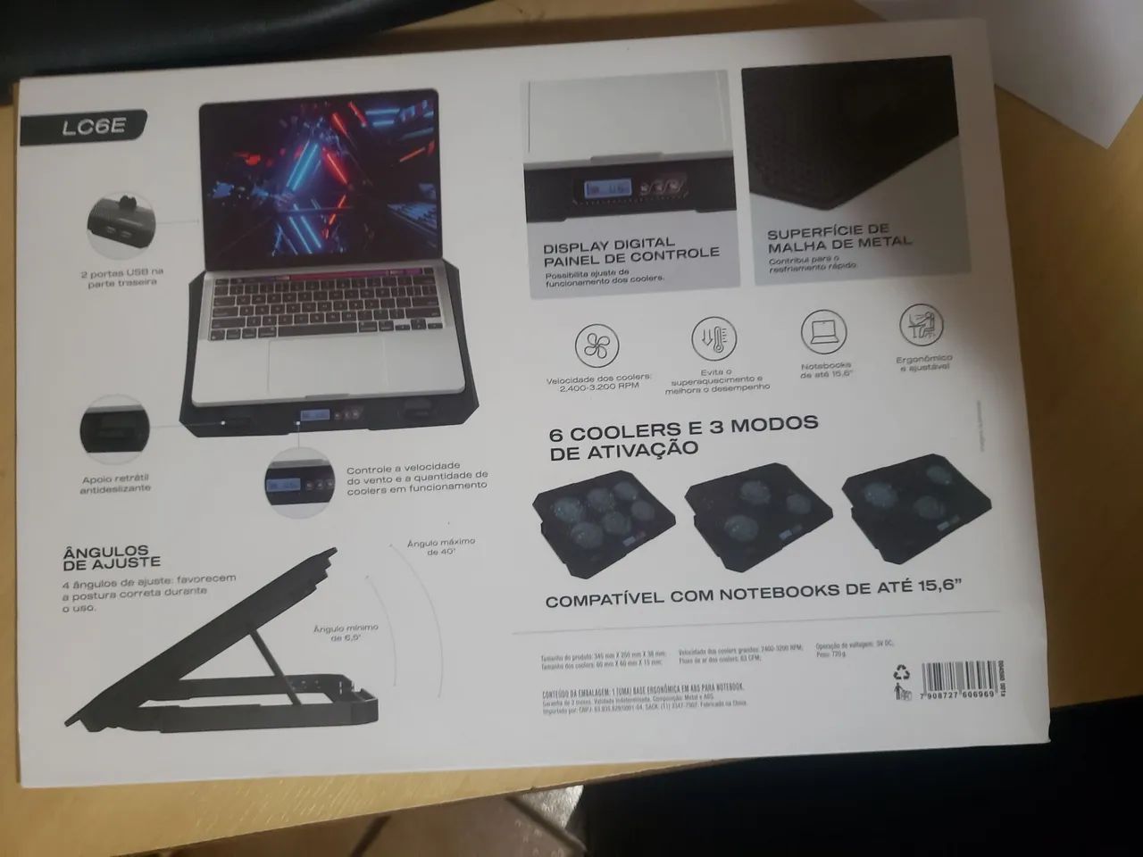 Base Ergonomia Nootbook - Foto 2