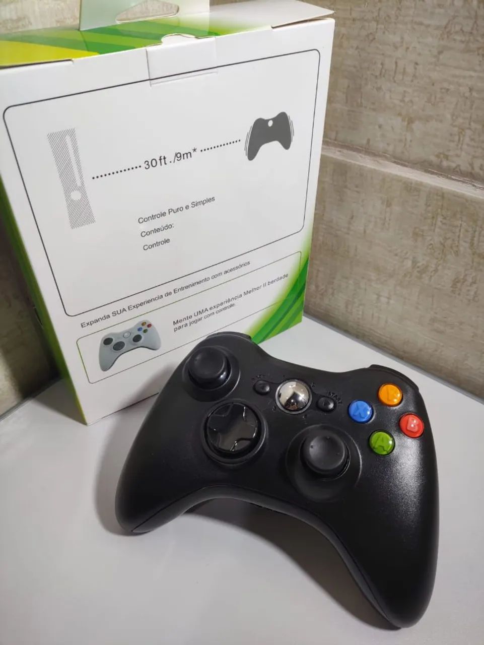 Controle Xbox 360 Original - Preto