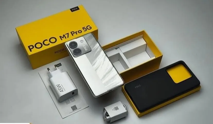 Celular Poco M7 Pro NFC 5G 256/12 Lacrado Potente Veloz + Entrega Grátis
