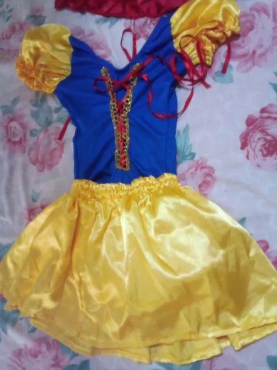Fantasia Infantil Branca de Neve