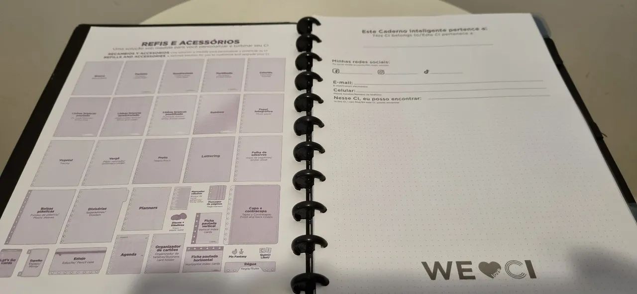 Caderno inteligente preto64319179367554122