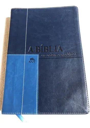 Bíblia NVI em Ordem Cronológica - usada