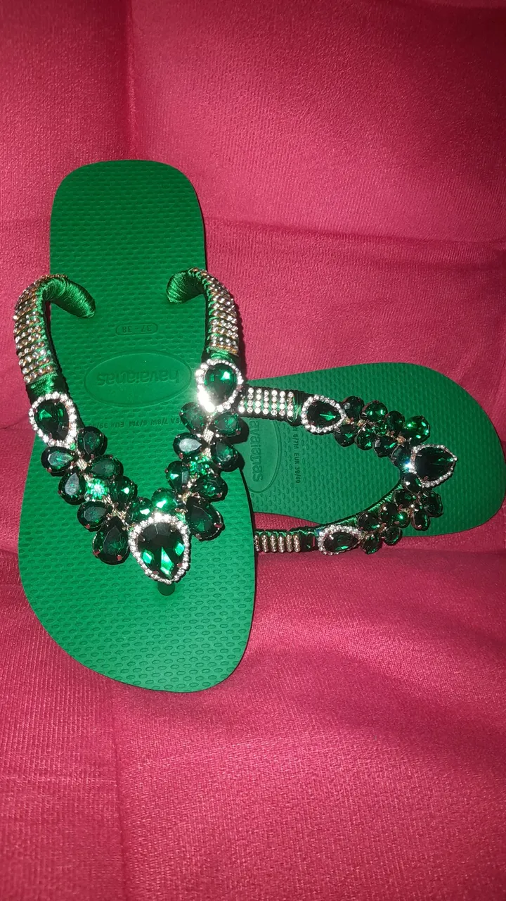 Chinelo costumizado