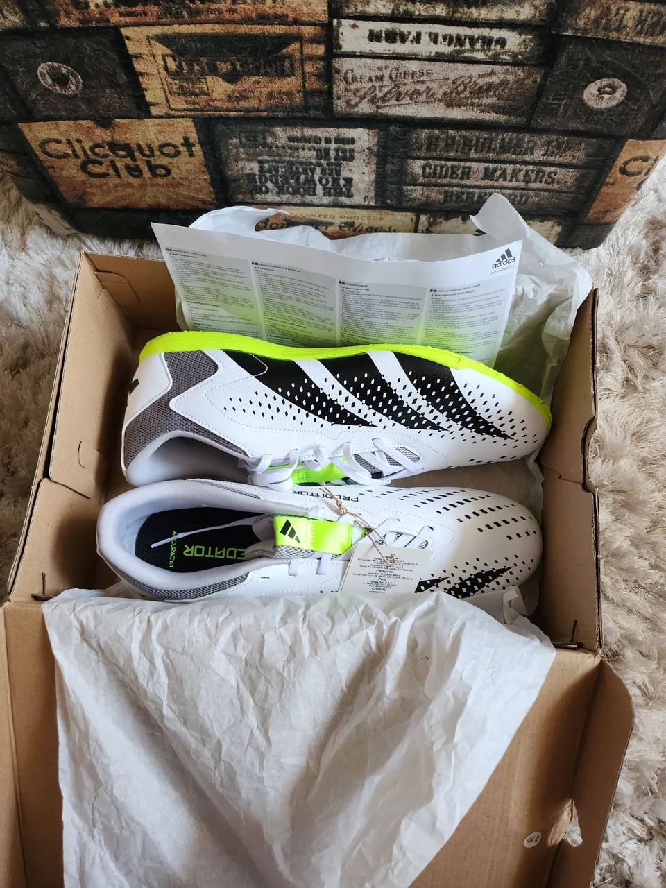 Tamanho 44 Futsal original Adidas Predator - Foto 3