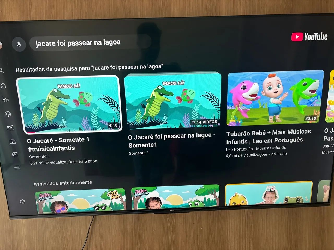 Tv TCL 55 polegadas 4 k  - Foto 2