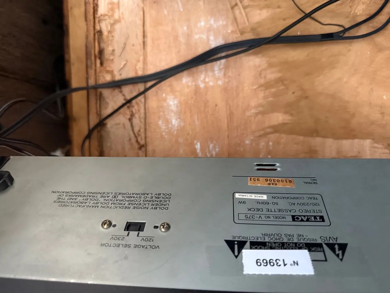 Deck Cassete TEAC V-375 Stereo - Foto 2