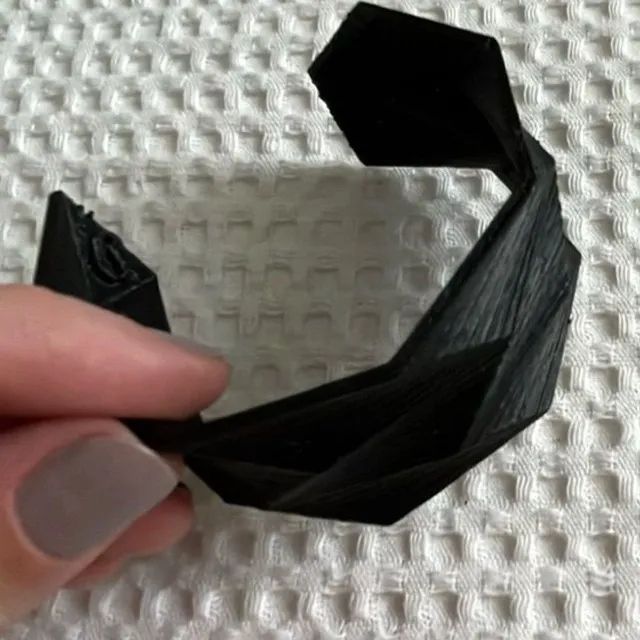 pulseira preta  - Foto 5