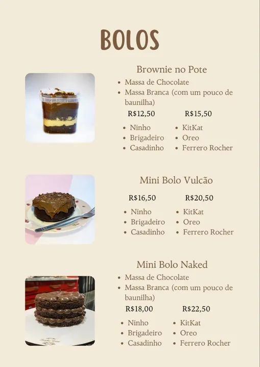 Copos da Felicidade e Brownies -Sobremesas deliciosas e prontas para entrega - Foto 2