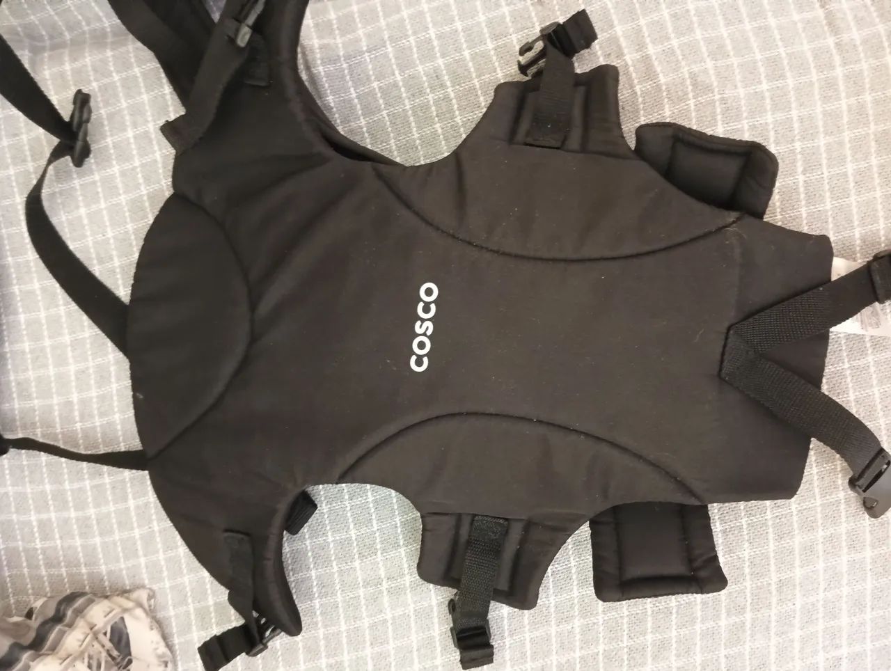 Canguru Cosco para Bebê - Preto