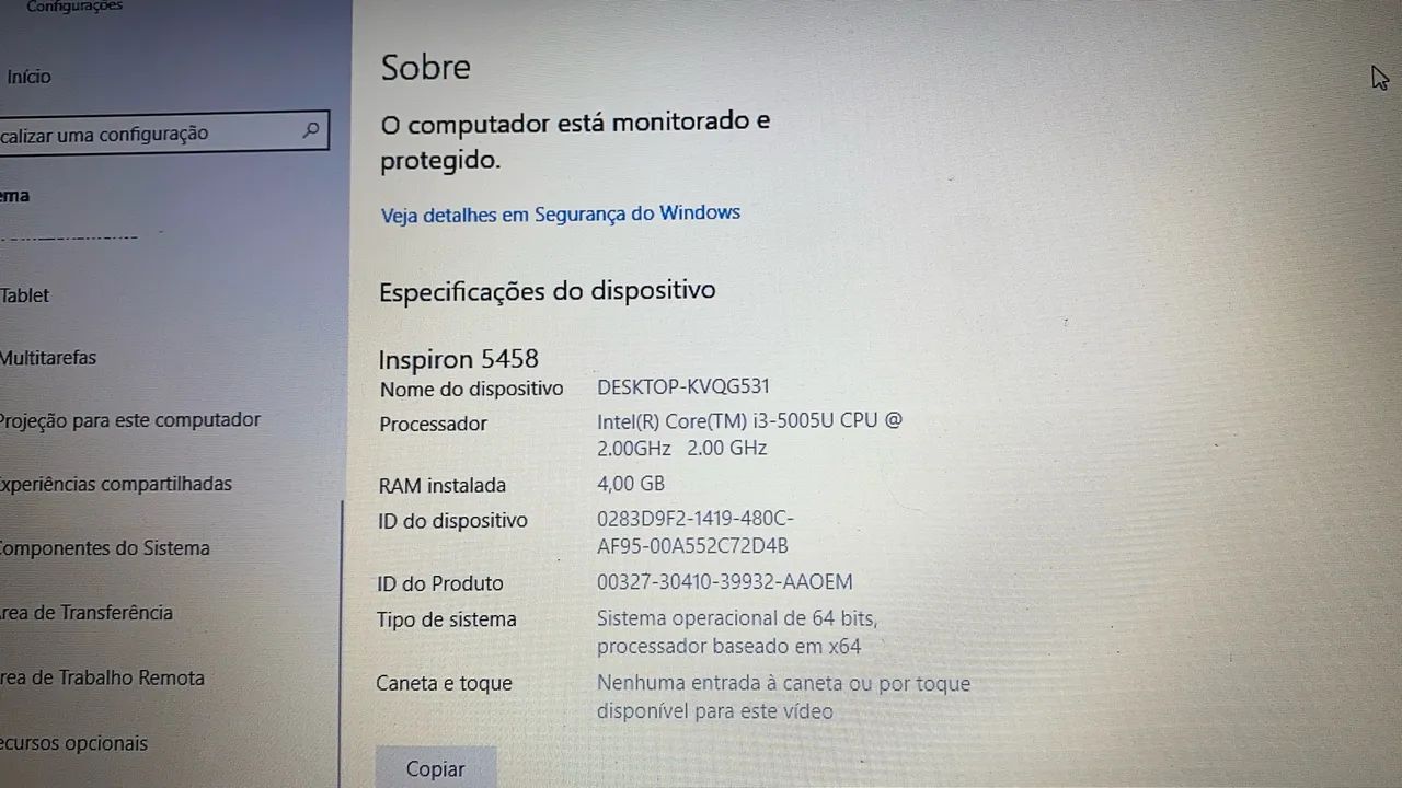 Note Dell - trocar bateria desktop - Foto 2
