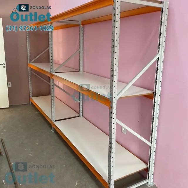 Mini porta pallet 3 andar