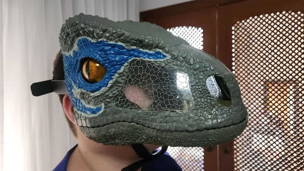 Máscara Jurassic World Dominion + Máscara 