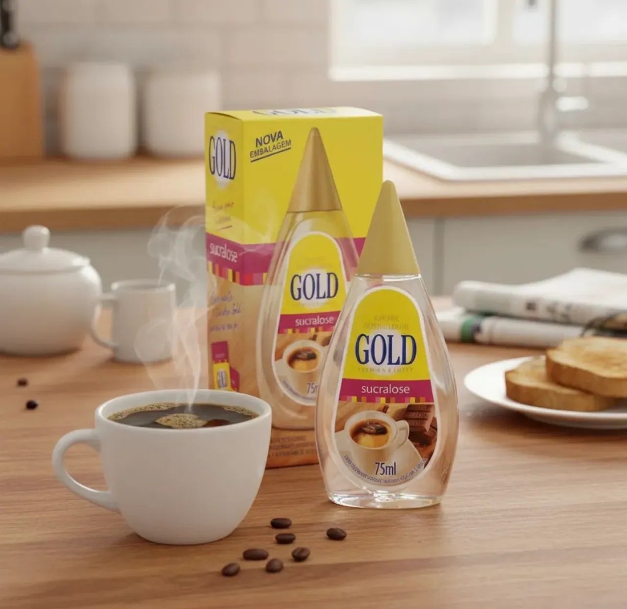 Adoçante Gold Peemium 75ml 