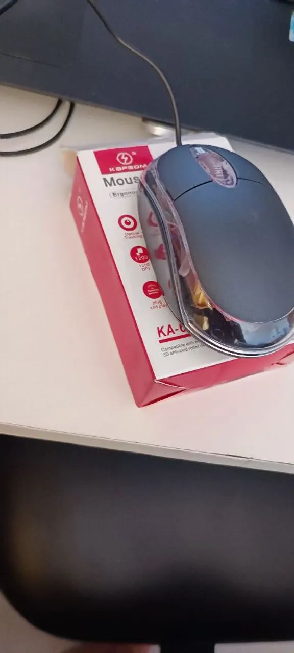 Mouse com design moderno e confortável - Foto 3