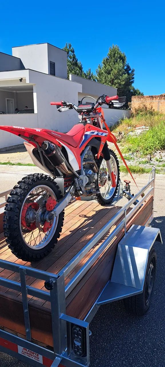 Crf 250 e carretinha nova  - Foto 3