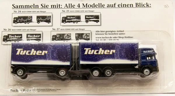 Caminhão Colecionável - Winter-Truck Collection Tucher IMPORTADO - Foto 2