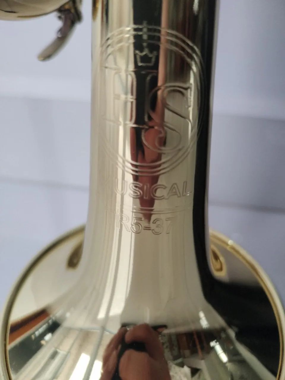 Trompete Hs Musical TR5-37 Sib Reverse - Poucos dias de Uso - Parcelo 18x - Foto 3