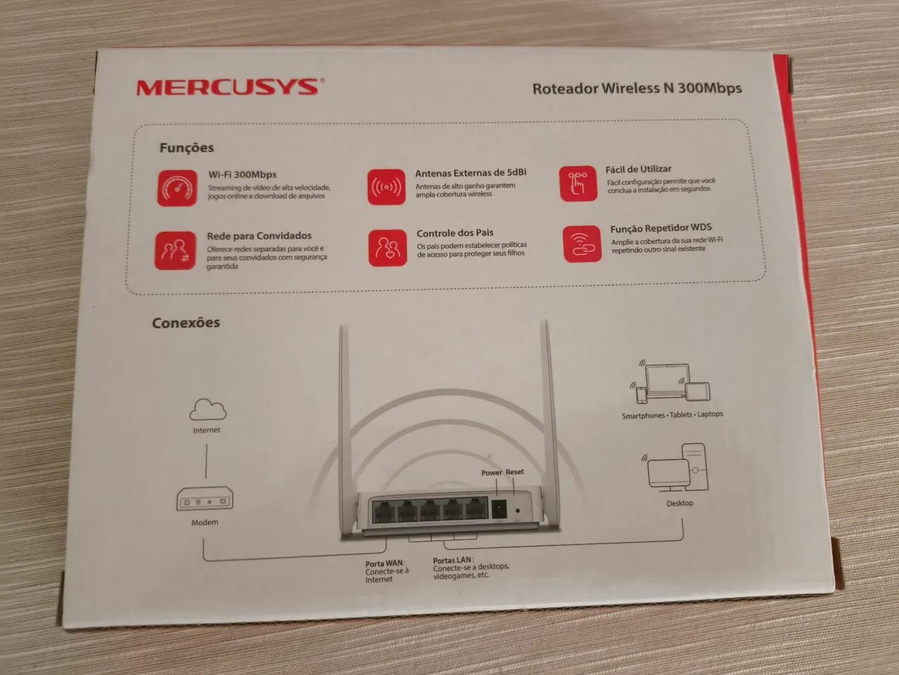 Mercusys MW305R 300Mbps Wireless Router64330135874433121