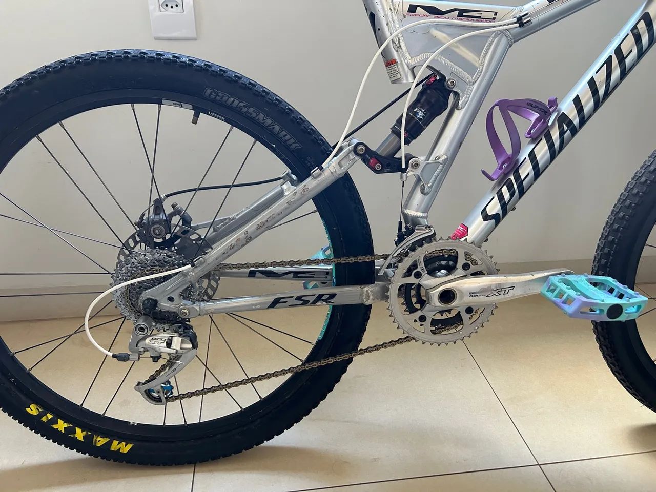 Aro 26) Specialized Stumpjumper FSR M4 tam S - Ciclismo - Santa