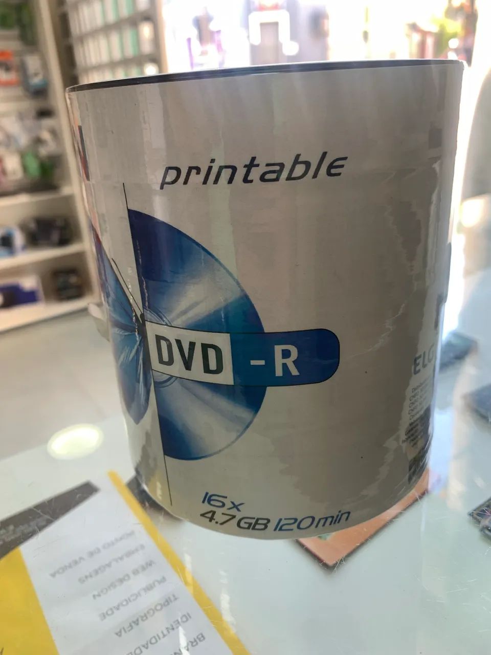100 unidades DVD-R Elgin - Foto 2