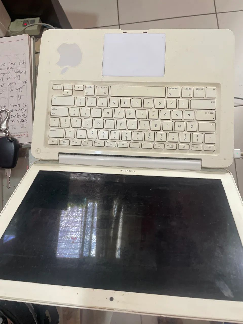 Vendo Carcaça do MacBook White 2011 - Foto 4