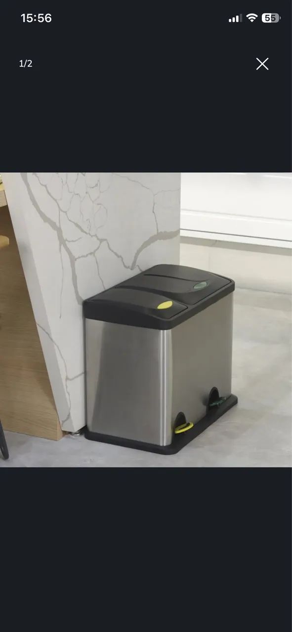 Lixeira inox  - Foto 2