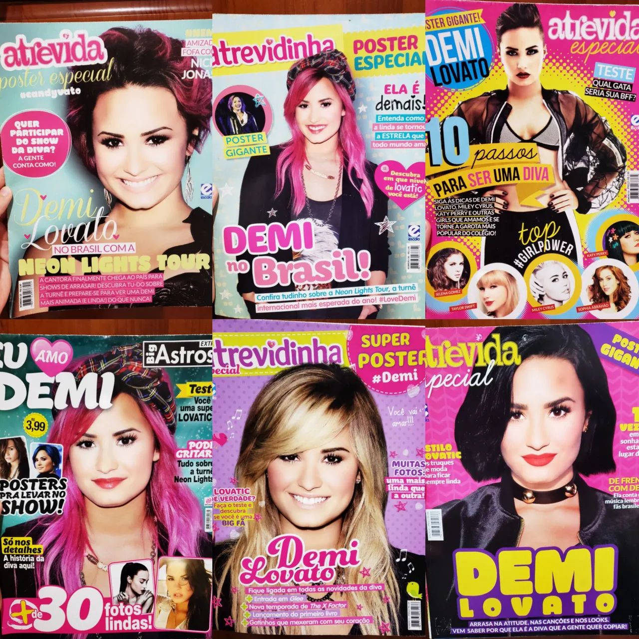 Pôsteres Demi Lovato Atrevida - Edição Especial